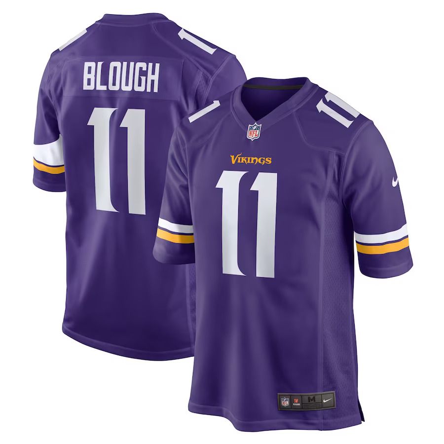 Men Minnesota Vikings 11 David Blough Nike Purple Home Game Player NFL Jersey